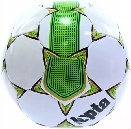 Size 5 Soccer Ball, White-Green, 260–280 g