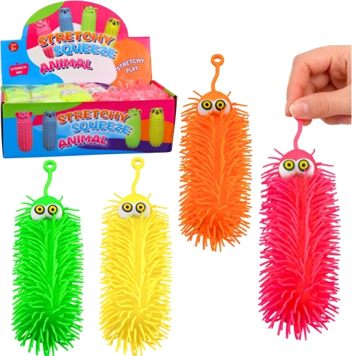 Sensory Squeezy Critter with Tassels and LED Light