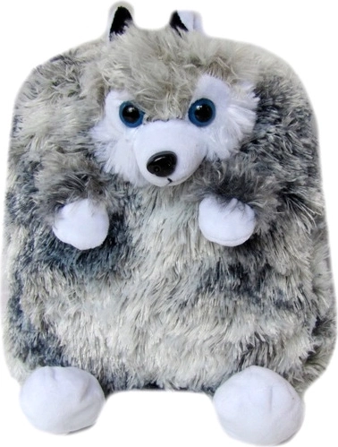 Children's Grey Backpack Husky
