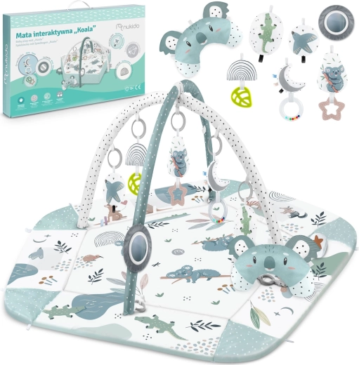 Interactieve educatieve speelmat 136 × 136 cm koala NUKIDO Diamond Collection