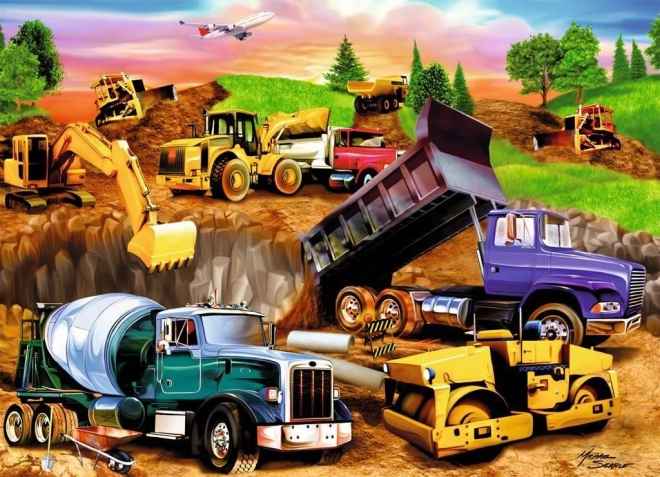 Ravensburger Construction Site Puzzle for Children