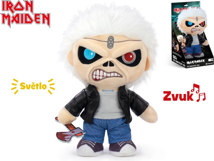 Plüschfigur Eddie zum 50. Jubiläum von IRON MAIDEN