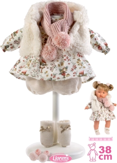 Llorens outfits for 38 cm doll – 6-piece set with accessories