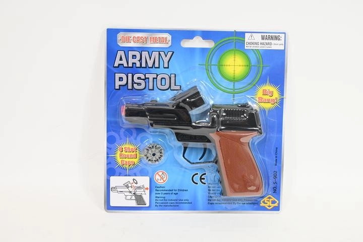 Pistolet à amorces en métal