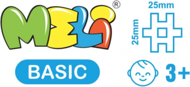 Meli Basic Edu Construction Set 1200 pcs