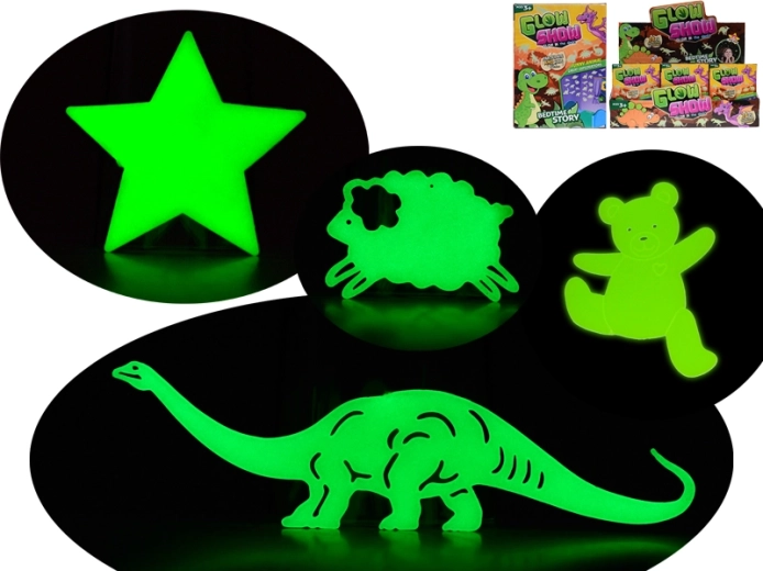 Autocollants lumineux d’animaux pour chambre d’enfant