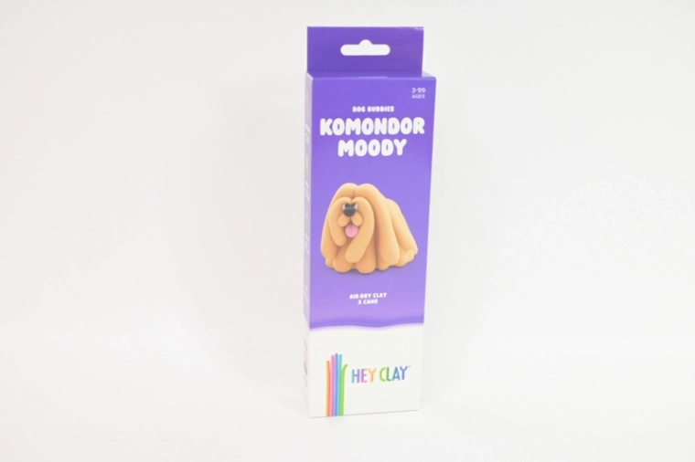 Hey Clay Dog Friends Komondor – creative modeling clay (3 packs)