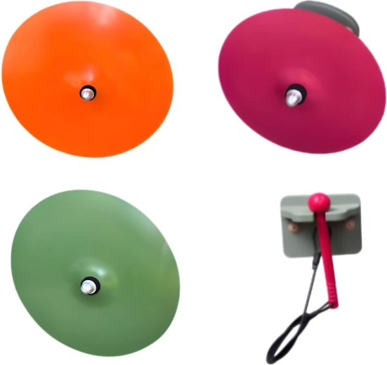 Masterkidz cymbales percussives d’extérieur pour panneau STEM