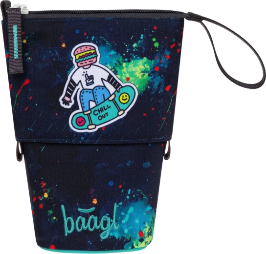 Staande etui voor school BAAGL Chill GRS