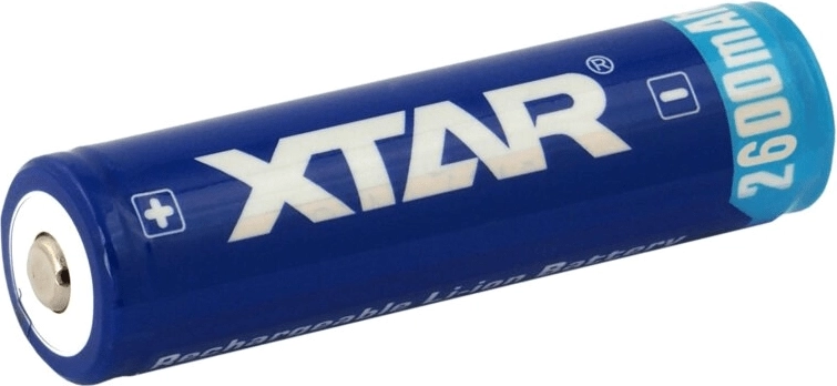 Accumulateur Li‑ion Xtar Samsung 18650 3,7 V 2600 mAh avec circuit de protection