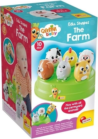 Lisciani Carotina Baby Farm Shape Sorter