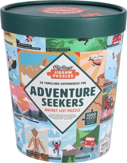 Ridley’s Games Puzzle 1000 pieces – 50 adventures for explorers
