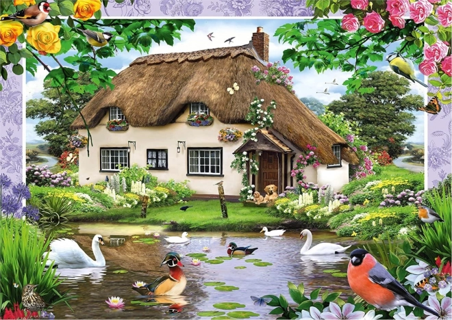 Schmidt puzzle Romantic Cottage 500 pieces