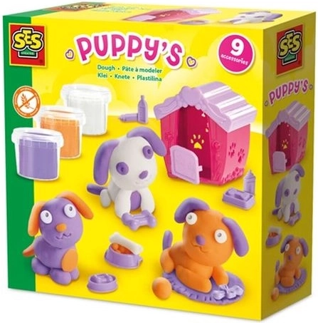 SES Creative modeling clay set – Puppies
