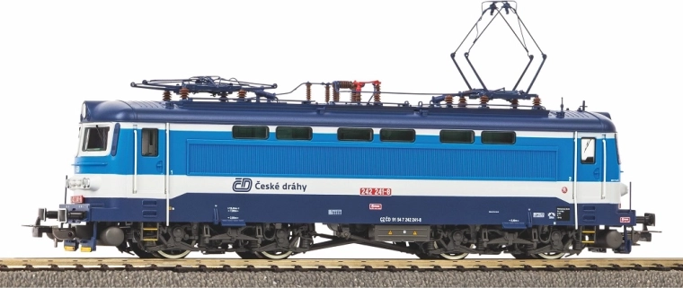 Piko locomotive électrique ČD série 242 « Plecháč » avec son, numérique H0