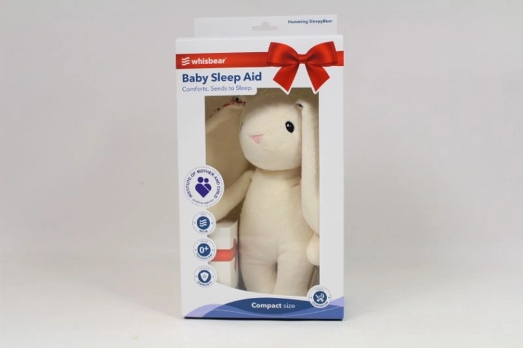 Whisbear doudou lapin à bruit blanc Felcia