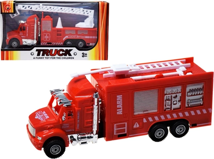 camion de pompiers à friction 17 cm