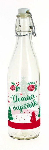 Fles met beugelsluiting 540 ml voor zelfgemaakte advocaat