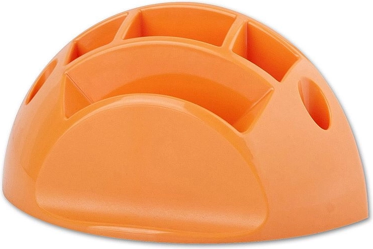 ICO Smart Design pencil holder and sticky note organizer, orange