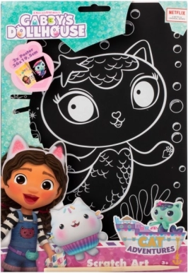 Scratch-off Pictures Gabby's Magical Dollhouse
