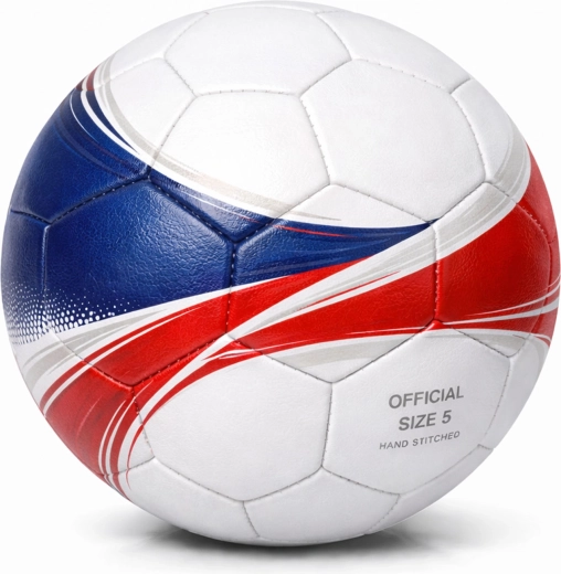 Ballon de football Gametime avec motif tchèque, taille 5
