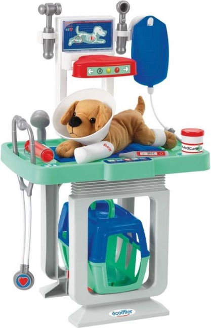 ECOIFFIER Veterinary Clinic with Plush Puppy and Accessories
