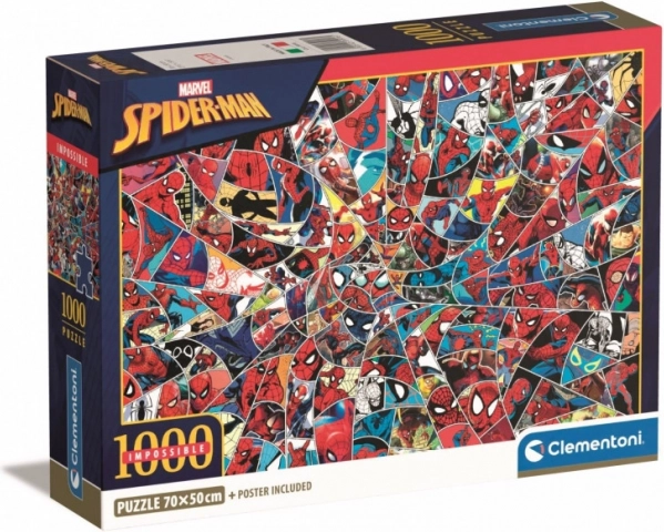 Puzzel 1000 stukjes Compact Spider-Man