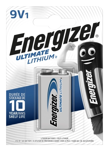 Energizer Ultimate Lithium 9V Lithiumbatterie