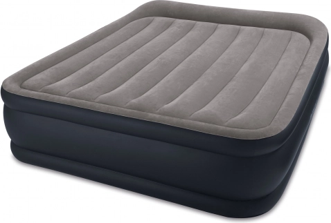 Air mattress with built‑in pump 203 × 152 × 42 cm IN TEX