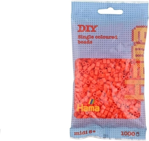 Hama Midi iron-on beads orange 1000 pcs