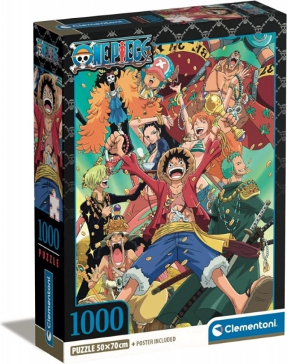 Puzzle compact Anime One Piece 1000 pièces