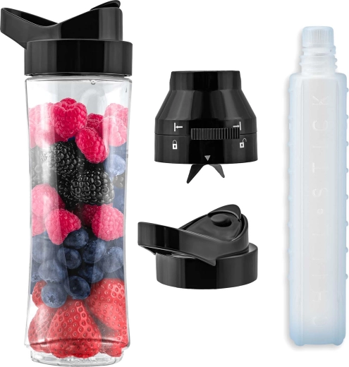 600 ml Bottle for Personal Blender with Cooling Insert BERDSEN