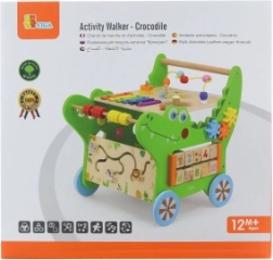 Wooden Activity Walker Crocodile 12-in-1 VIGA