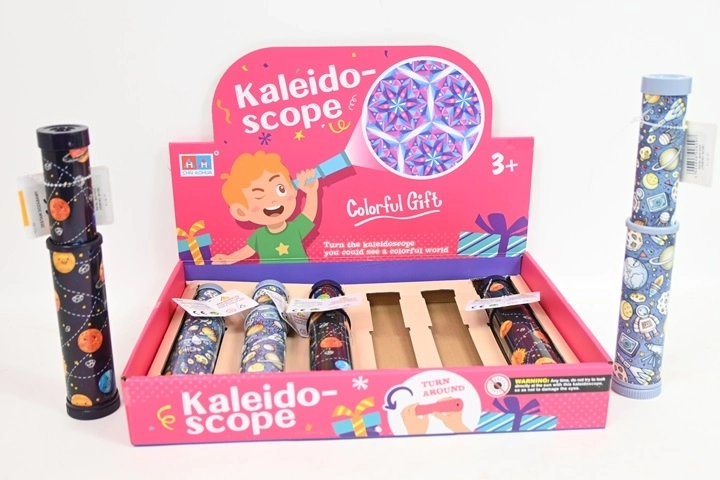 Kaléidoscope en présentoir de vente (6 pcs)