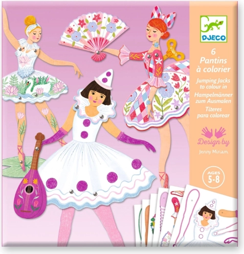 Djeco creative set ballerinas