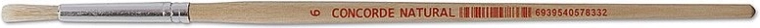 School Round Brush Natural No. 6