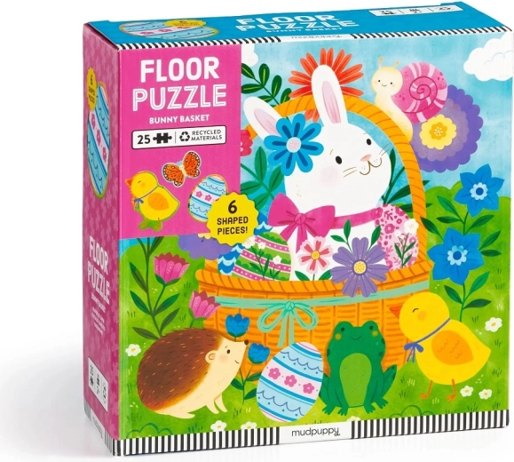 Mudpuppy Bodenpuzzle Osterhase 25 Teile