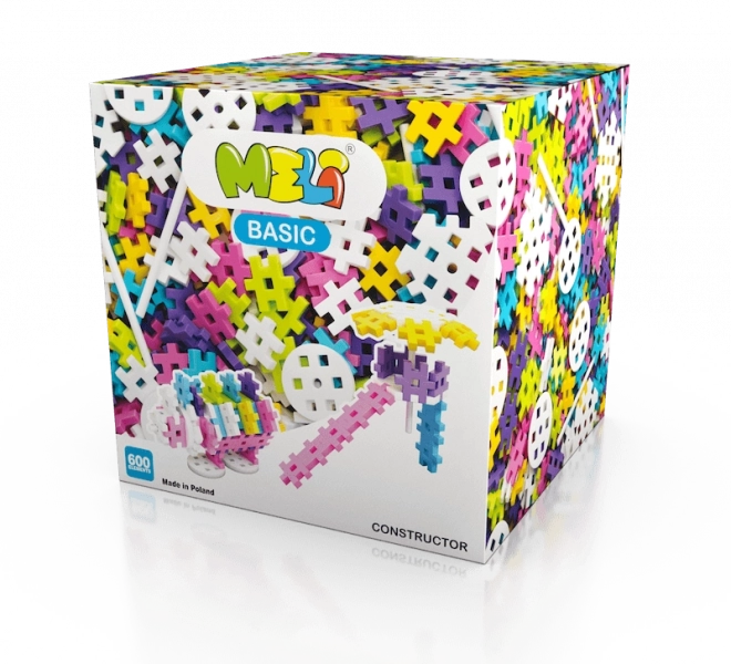 MELI Constructor Pink Building Set, 600 pieces