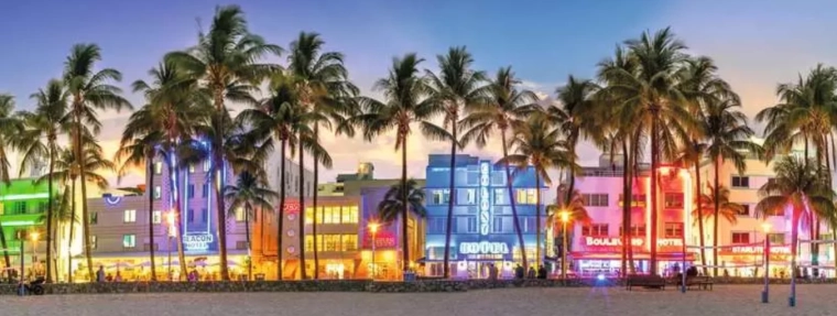 RAVENSBURGER panoramic puzzle Ocean Drive 1000 pieces