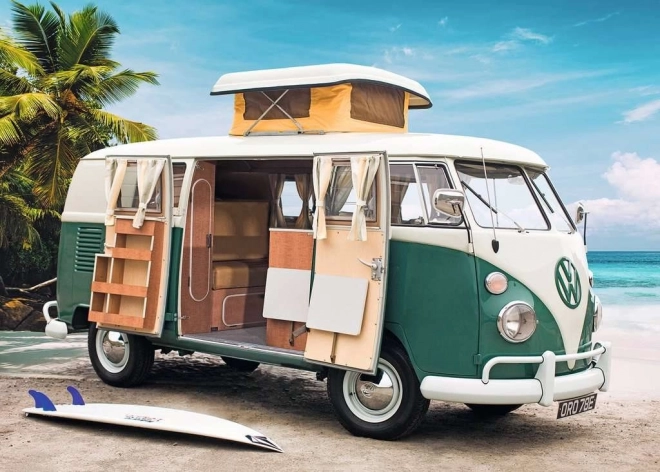 Puzzel RAVENSBURGER Camper VOLKSWAGEN T1 1000 stukjes