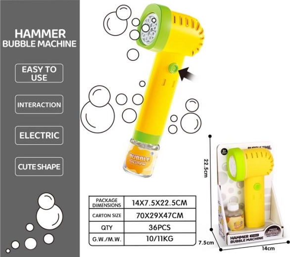 Marteau à bulles 90 ml