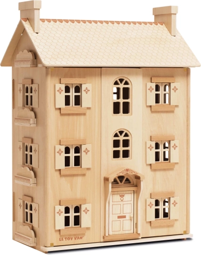 Le Toy Van maison de poupées en bois naturel