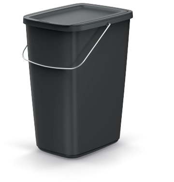 Compacta Q Flap Basic Trash Can 12 L