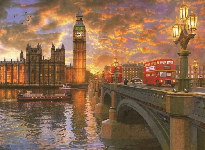 Puzzle Twilight over Westminster 1000 Pieces
