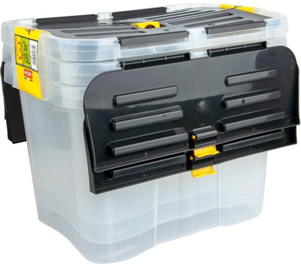 Set van 3 opbergboxen Dragon 15 l