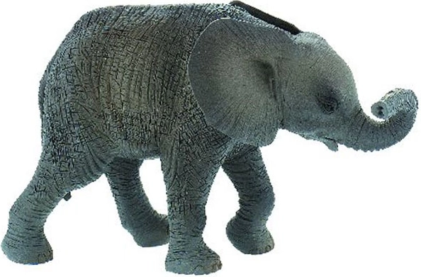 Bullyland African elephant calf figurine