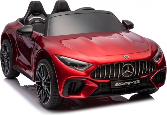 Electric Ride-On Car MERCEDES-AMG SL63, red lacquered