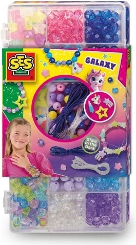 SES bead set for jewelry making Galaxy