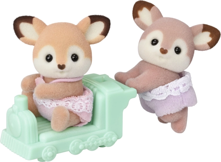 Herten-tweeling met treintje SYLVANIAN FAMILIES