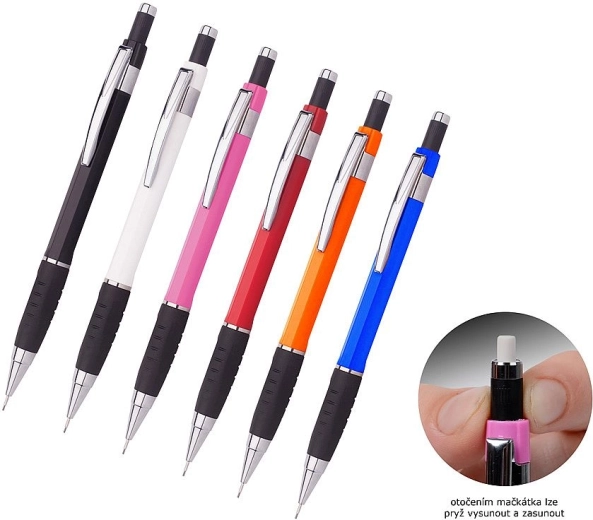 ICO P5 0.5 mm Mechanical Pencil with Rubber Grip